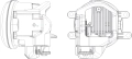 Светодиодные противотуманные фары MTF Light FL10TT для Toyota, Lexus 10 Вт - оптическая линза, цветовая температура 5000K, мощность 10 Вт, штатная установка
