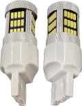 Комплект светодиодных ламп ClearLight W21/5W 7443-4014-54SMD 6500k (2 шт) - низкое энергопотребление, увеличенная светоотдача