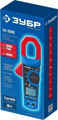 ЗУБР ТК-1000 цифровые токовые клещи