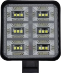 Фара дополнительная светодиодная RuZoom 11 Cree 12Вт, квадрат (84х84х20 мм )