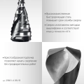 Набор сверл ступенчатых STAYER Pro-Max 3 шт, 4-38мм, винтовая спираль