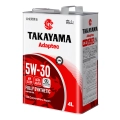 Масло моторное 5W30 TAKAYAMA Adaptec A3/B4 SL/CF 4л