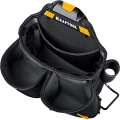 Поясная сумка KRAFTOOL KP-15 с быстросъёмным креплением FastClip, 15 карманов и петель, 350 х 320 мм