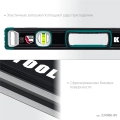 Сверхпрочный уровень KRAFTOOL A-RATE CONTROL, 800 мм, точность 0.3 мм/м, с инновационным зеркальным глазком