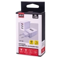 USB сетевое зарядное устройство AVS 3 порта UT-730 (QC 3.0, 3A)