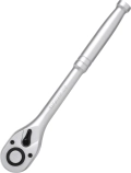 Трещоточная рукоятка Thorvik S2R372 с металлической ручкой 3/8DR, 72 зубца
