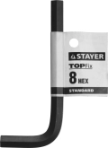 Имбусовый ключ STAYER STANDARD, 8 мм