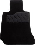 Ворсовые коврики LUX для Mercedes-Benz C-Class W204 2007-2014 Seintex 85234