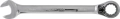 Jonnesway W106124 (W60124) Ключ гаечный комбинированный трещоточный с реверсом, 24 мм