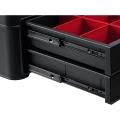 Пластиковый ящик с выдвижными полками KETER STACKNROLL, 481 х 332 х 233 мм, (19″)