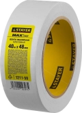STAYER MAXTape 48 мм х 40 м, креповый, малярный скотч, MASTER (1211-50) - 6 шт