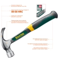Цельнокованый столярный молоток-гвоздодёр KRAFTOOL Thor, 560 г