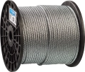 Профессионал ЗУБР DIN 3055, свивка 6 x 7 + FC, 6 мм, L 120 м, стальной трос