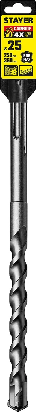Professional STAYER Hercules-4Х, 25 x 250/360 мм, SDS-max бур