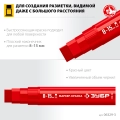 8-15 мм маркер-краска ЗУБР МК-1500 красный