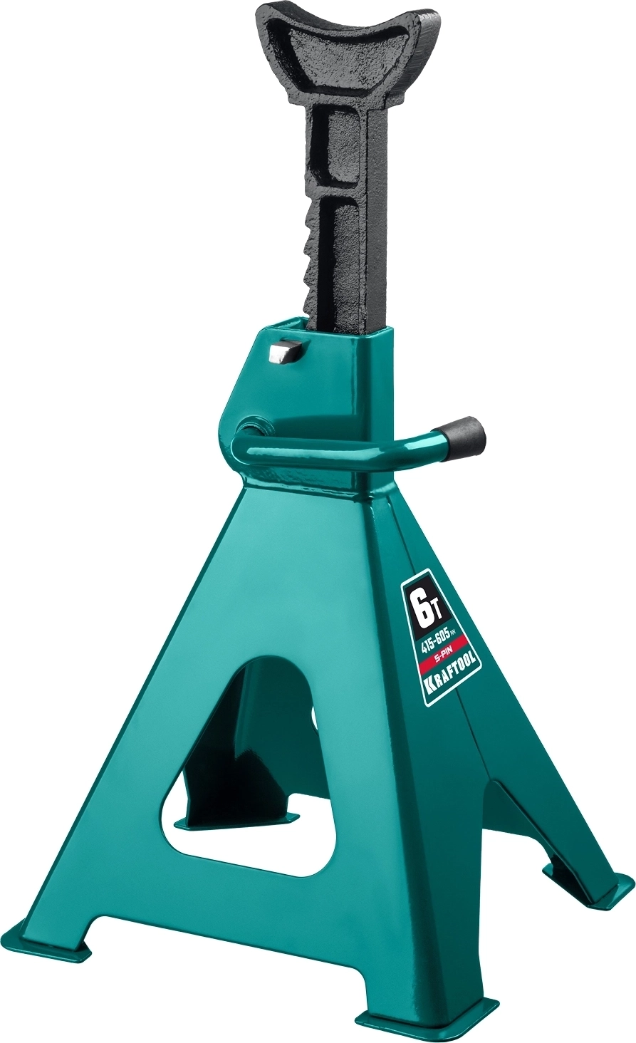 Усиленная страховочная подставка со штифтом KRAFTOOL S-PIN, 6 т, 415 - 605 мм