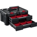 Пластиковый ящик с выдвижными полками KETER STACKNROLL, 481 х 332 х 233 мм, (19″)