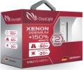 Комплект ксеноновых ламп Clearlight Xenon Premium+150% D1S 5000K (2 шт) - белый свет холодного оттенка, вибрационная стойкость, экономичность в эксплуатации