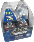 Галогеновая лампа DELTA H11 12v 55w супер белые