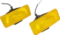 Противотуманные фары галогенные Hyper-F JH-74Y (125 x 51 x 69 мм) 