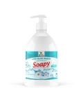 Жидкое мыло увлажняющее с дозатором Clean&Green Soapy CG8096 1л