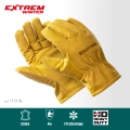 XL (10) утеплённые кожаные рабочие перчатки KRAFTOOL EXTREM Winter