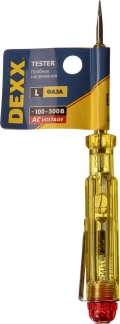 Электрический пробник DEXX 100 - 500 В, 120 мм