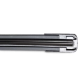 Щетка стеклоочистителя AVS Basic Line BL-16 (16 дюймов 40 см) - крепление Крючок, графитовое покрытие, спойлер, аэродинамическая конструкция, простой монтаж