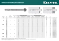 Клиновой анкер KRAFTOOL ETA Опция 7, М10 х 90, 50 шт