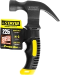 Professional STAYER Compact, 225 г, столярный укороченный молоток-гвоздодёр