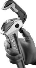 Быстрозажимной трубный ключ KRAFTOOL MASTERGRIP, 1.5″, 18 - 51 мм, 330 мм