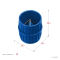 Профессионал ЗУБР 3 - 40 мм, зенковка - фаскосниматель для зачистки и снятия внутренней и внешней фасок