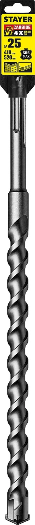 Professional STAYER Hercules-4Х, 25 x 410/520 мм, SDS-max бур