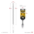 SDS-plus бур STAYER HERCULES-4Х 16x800 мм