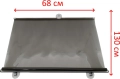 Шторка солнцезащитная на присосках Автостор JH-R004T Middle black 68*130см