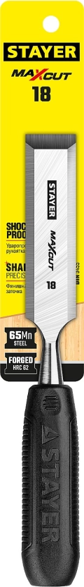 Стамеска STAYER Max-Cut, 18 мм