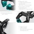 Зажимная струбцина KRAFTOOL RC-6, 55 х 60 мм