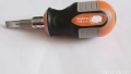 Отвертка стержневая двусторонняя ROUND GRIP, РН2,SL6x38 мм Ombra 756238