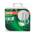   Osram H11 (55W 12V) Ultra Life (Duobox) 2	64211ULT-HCB