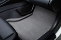 Комплект автомобильных ворсовых ковриков 3D Seintex 89166 серый для Hyundai Solaris II/RIO IV