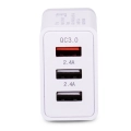 USB сетевое зарядное устройство AVS 3 порта UT-730 (QC 3.0, 3A)