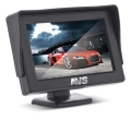 Монитор парковочной системы AVS PS-801 - 4.3-дюймовый дисплей, 2 видеовхода,  солнцезащитный козырек, классический дизайн, регулировка угла наклона, крепление на 3M-скотч