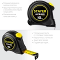 Рулетка с автостопом STAYER AutoLock, 10 м х 25 мм