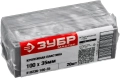 Крепежная пластина ЗУБР КП-2.0 100 x 35 x 2 мм цинк 310236-100-35 - 20 шт
