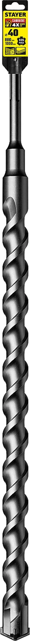 Professional STAYER Hercules-4Х, 40 x 880/1000 мм, SDS-max бур