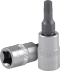 Насадка торцевая 1/4 DR с вставкой-битой TORX, T30 Ombra 114330