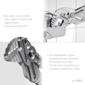 Клещи переставные-гаечный ключ KRAFTOOL Vise-Wrench, 180 мм