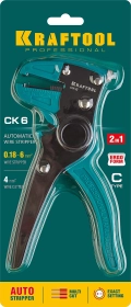 Автоматический стриппер KRAFTOOL CK-6, 0.2 - 6 мм2