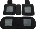 Каркасные накидки из велюра Seintex Comfort (черно-серые)