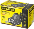 Ручная барабанная тросовая лебедка STAYER MAXPull, 0.5 т, 8 м